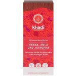 Khadi rostlinná barva na vlasy Henna & Amla & Jatropha 100 g – Hledejceny.cz