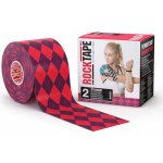 RockTape kineziologický tejp argyle pink 5 cm x 5 m – Zboží Dáma