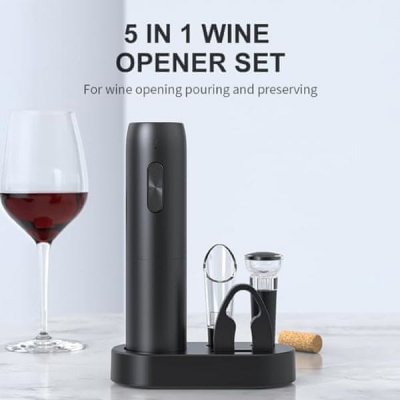 HOME & MARKER® Sada elektrických otvíráků na víno | VINOCORK – Zboží Mobilmania
