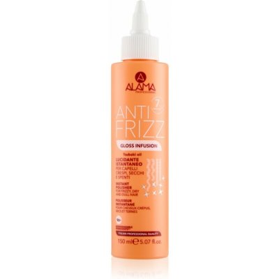 Alama Professional Anti Frizz Gloss Infusion bezoplachové sérum pro lesk a hebkost vlasů 150 ml – Hledejceny.cz