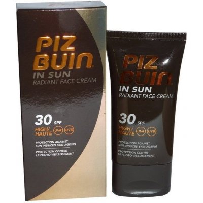 Piz Buin In Sun Radiant Face Cream SPF30 40 ml – Zboží Mobilmania