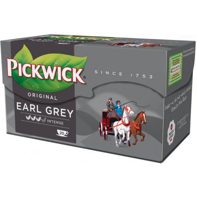 Pickwick černý čaj Earl Grey Tea 20 sáčků – Zboží Mobilmania