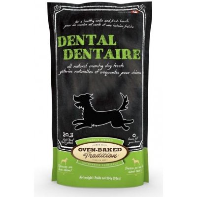 OBT All Natural crunchy dog treats DENTAL pamlsek k péči o zuby 284 g – Hledejceny.cz