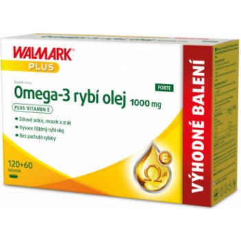 Walmark Omega 3 rybí olej 1000 mg 180 tablet