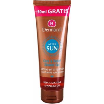 Dermacol Sun After Sun sprchový gel po opalování s vůní čokolády a pomeranče 250 ml