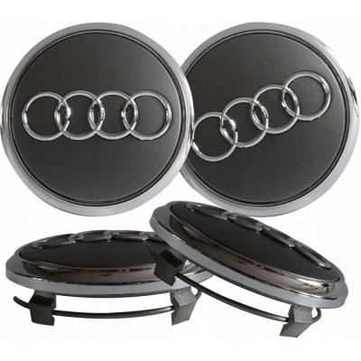 Audi středová krytka alu kola 69 mm 4 ks