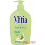 Mitia Aloe & Milk tekuté mýdlo dávkovač 500 ml – Zboží Dáma