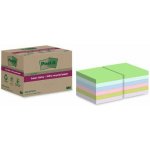 Bločky samolepicí Super Sticky Post-it® recyklované, různé barvy, 76×76 mm , 12 bloků – Hledejceny.cz