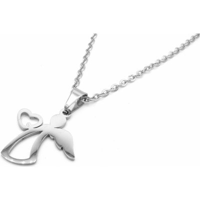 Steel Jewelry Náhrdelník anděl chirurgická ocel NH231209 – Hledejceny.cz