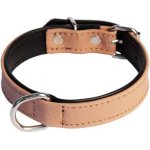 COBBYS PET Obojek z broušené pravé kůže podšitý pravou kůží – Zboží Mobilmania