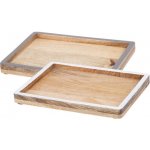 ČistéDřevo Dřevěný servírovací tác 35x25cm – Sleviste.cz