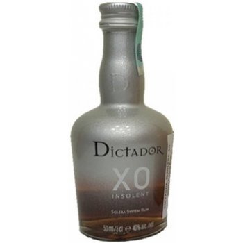 Dictador XO INSOLENT Solera System Rum 40% 0,05 l (holá láhev)
