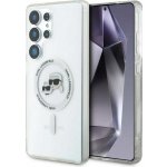 Karl Lagerfeld Magnetic IML Metal KC Heads Samsung S25 Ultra bílé KLHMS25LHLSKCH – Zboží Živě