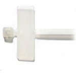 Solarix SXSPS-103-WH 84507032 Stahovací pásek s popisovatelným štítkem 2,4 x 103 mm bílý 100ks – Zboží Mobilmania