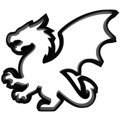 Fantasy vykrajovátko | Drak – Hledejceny.cz