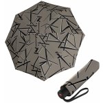 Knirps A.050 Medium Kombat sand elegantní dámský skládací deštník šedý – Zboží Mobilmania