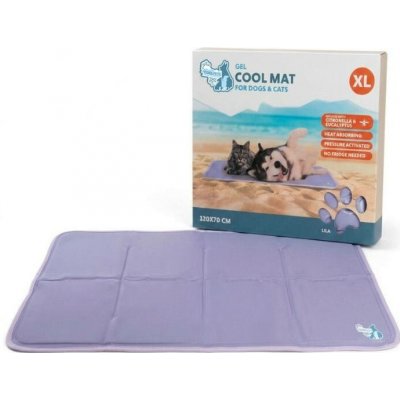 Coolpets chladící gelová podložka lila XL 120x70 cm – Zboží Mobilmania
