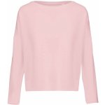 Dámská moderní mikina oversized bledá růžová – Zboží Dáma