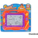 Magnetická kreslicí tabulka 33x26 cm mix barev – Zboží Dáma