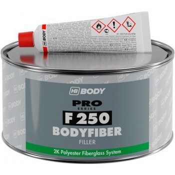 HB BODYFiber 250 tmel se skelným vláknem 250g