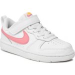 Nike Court Borough Low 2 (Psv) BQ5451 124 White/Coral Chalk/Laser Orange