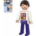 Efko Igráček Fanoušek MS v hokeji 2024 bílý dres figurka – Sleviste.cz