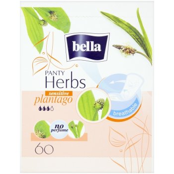 Bella Herbs dámské slipové vložky jitrocel 60 ks