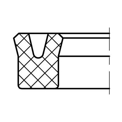 Dichtomatik 32x45x10 MA25 PU manžeta univerzální | Zboží Auto