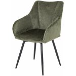 Interior DE Avignon 360° zelená / černá žinylková tkanina 2 ks – Zboží Mobilmania