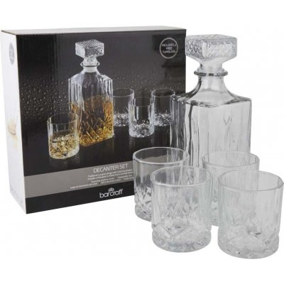 BarCraft BCDECSET Karafa a skleničky 900 ml a 4 x 200 ml, – Hledejceny.cz
