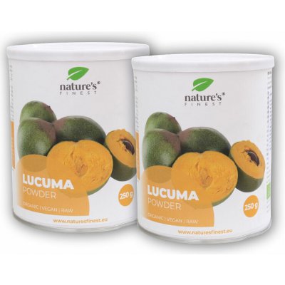 Natures Finest Lucuma powder 2 x 250 g – Hledejceny.cz