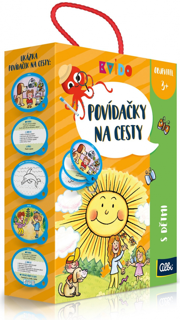 Albi Kvído Povídačky na cesty Malé děti 3-6 let