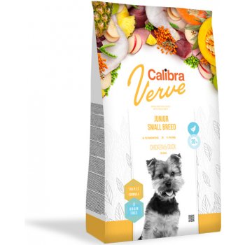 Calibra Dog Verve GF Junior Small Chicken&Duck 1,2 kg