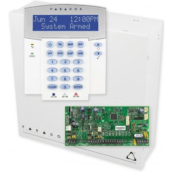 PARADOX Set SP5500 + BOX S-40 + K32LCD