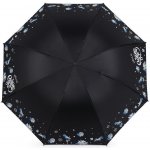 Květy deštník dámský skládací 10 černý – Zboží Dáma