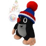 MÚ Krtek KRTEČEK s kulichem červený TRIKOLORA – Zboží Mobilmania