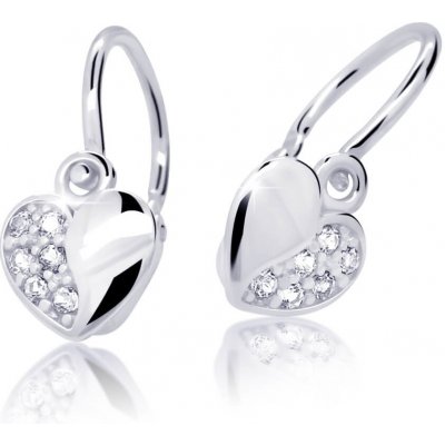 Cutie Jewellery dětské z bílého zlata C2160-10-X-2 světle modrá – Zboží Mobilmania