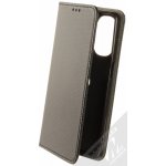 Pouzdro 1Mcz Magnet Book Color flipové Motorola Moto G62 černé – Zboží Živě