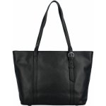 Katana Luxusní dámská kožená kabelka Siva černá – Zboží Mobilmania