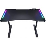 COUGAR stůl MARS 120 RGB 1250 x 810 x 740mm 1xUSB 3.0 & 1x USB-2.0 & 2x3.5 jack, RGB button – Zbozi.Blesk.cz