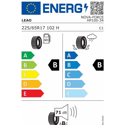 Leao Nova Force HP100 225/65 R17 102H – Hledejceny.cz