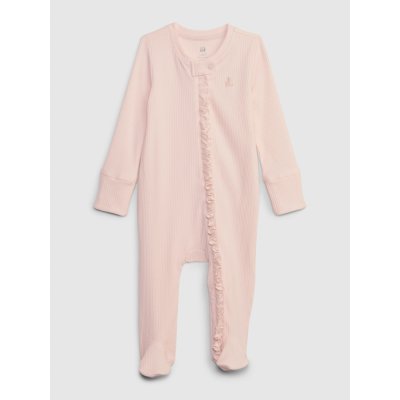 GAP Baby overal na zip Růžová – Sleviste.cz