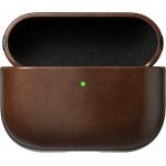 Nomad Modern Leather Case Rustic Brown Horween Airpods Pro 3 NM011284858 – Zboží Živě