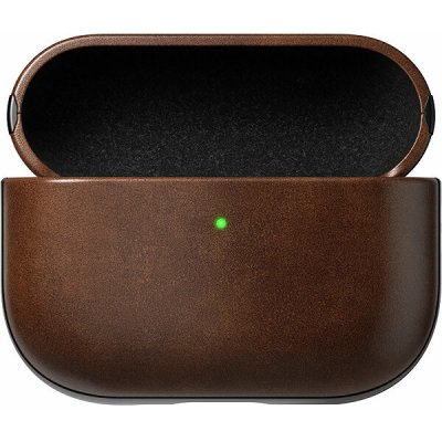Nomad Modern Leather Case Rustic Brown Horween Airpods Pro 3 NM011284858 – Zboží Živě