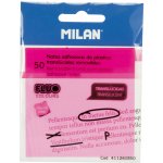 MILAN Blok lep MILAN FLUO PVC 76 x 76 mm růžový – Hledejceny.cz