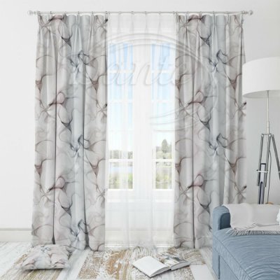Dekorační látka 370858/102 na závěsy, polštářky - 50 x 50 cm – Hledejceny.cz