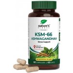 Nature's Finest KSM-66 Ashwagandha 60 kapslí – Hledejceny.cz