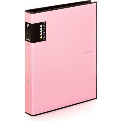 Karton P+P Pořadač A4 lamino R25-2kroužek PASTELINI růžová – Zboží Živě