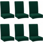 ISO TRADE Potahy na židle 6 ks - zelené – Zboží Mobilmania