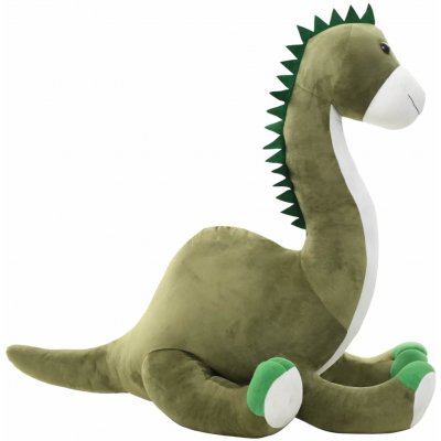 80237 vidaXL dinosaurus brontosaurus k mazlení zelený – Zbozi.Blesk.cz